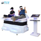 Two Seats Full Motion VR Slide Simulator 9d Virtual Reality Cinema Amusement